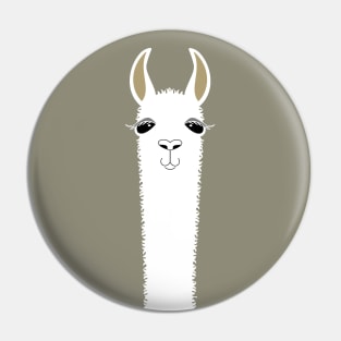 LLAMA PORTRAIT #1 Pin