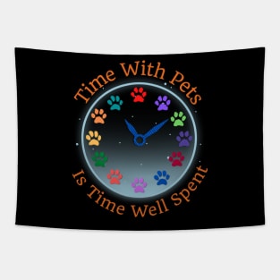 Time with pets Tapestry