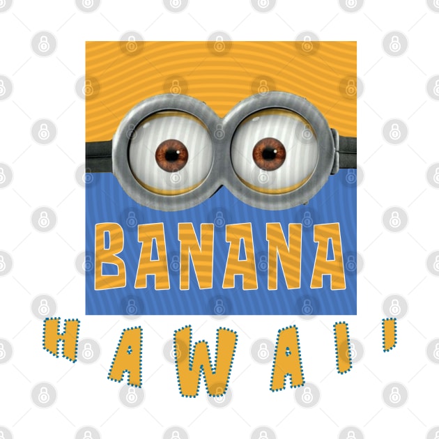 MINION BANANA USA HAWAII by LuckYA