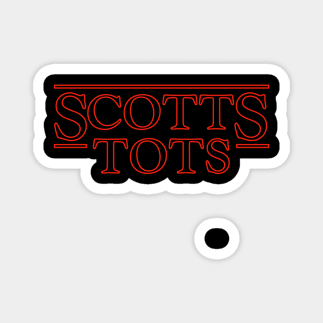 Scotts Tots Magnet by Great Bratton Apparel