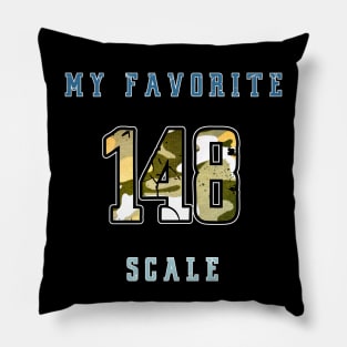 Scale model 148 camo Pillow