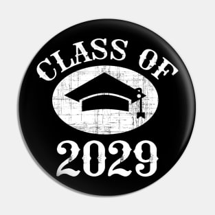 Class of 2029 Grow with Me Graduation Year Pin