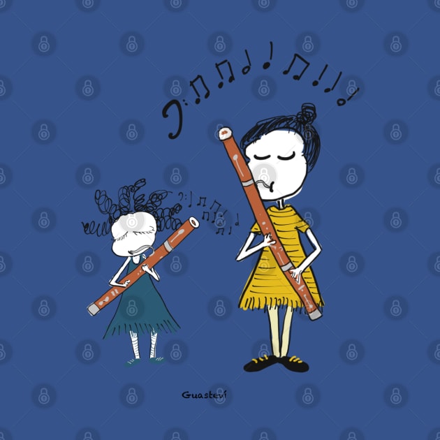 Bassoon teacher by Guastevi