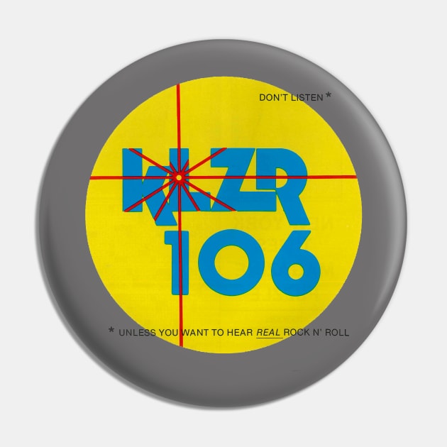 KLZR Topeka Radio Pin by TopCityMotherland