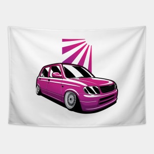 Purple Mira JDM Tapestry