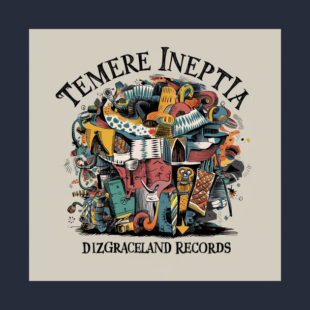 Dizgraceland Records Temere Ineptia by Dizgraceland