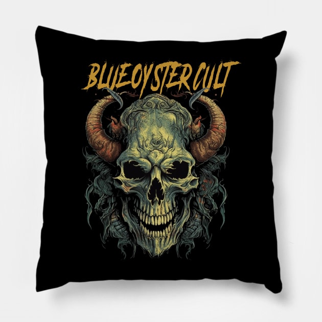 BLUE OYSTER CULT Pillow by Renata's