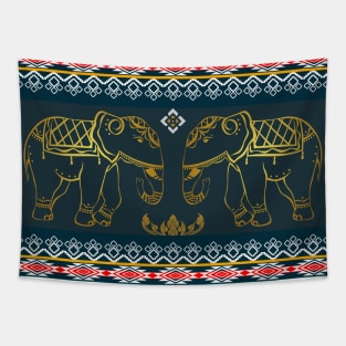 elephant pattern fabric Tapestry