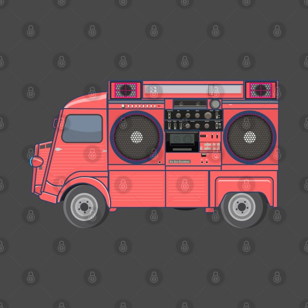 Citroen HY - Boombox Van- Huge Ghettoblaster on a Classic Van by Boogosh