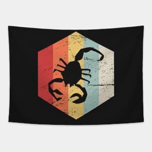 Retro 70s Scorpion Tapestry