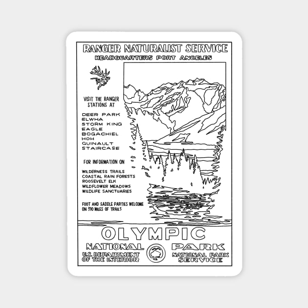 Olympic Magnet by TheCosmicTradingPost