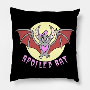 Spoiled Bat Pillow