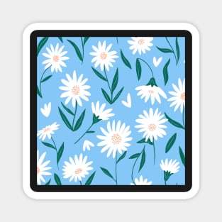 Daisy blue Magnet