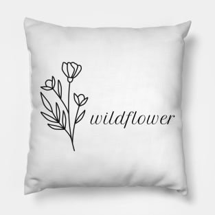 WILDFLOWER - Line Design Pillow