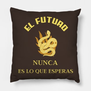 Motivación - El futuro nunca es lo que esperas Pillow