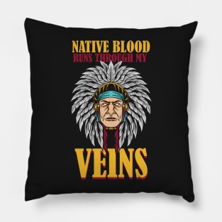 NATIVE AMERICAN: Native Blood Pillow