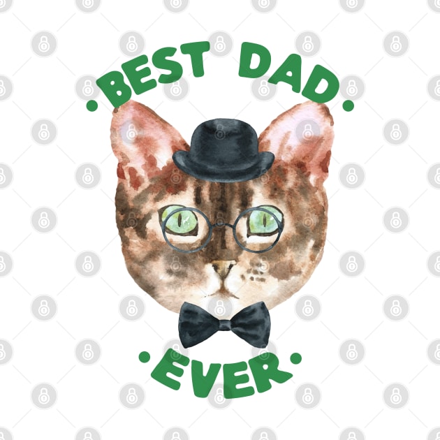 Best Dad Ever | Cad Daddy | Fur Parents | Cat Dad Gifts | Fathers Day Gifts | Cat Lover Gifts by mschubbybunny