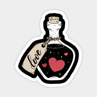 Love in a bottle Magnet