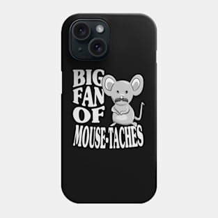 Funny Mouse With Moustache Phone Case