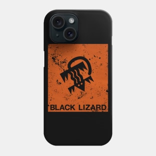 Black Lizard - retro Phone Case