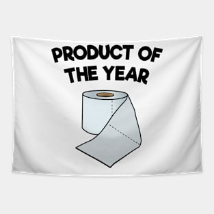 Product of the Year Toilet Paper Corona Survivor Pandemic Funny Tapestry