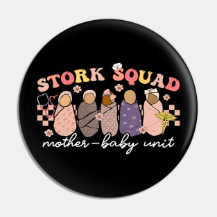 Stork Squad Mother Baby Unit Mother Baby Nicu Nurse Team Pin