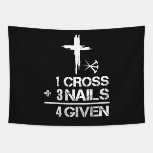 1 Cross 3 Nails 4 Given Tapestry