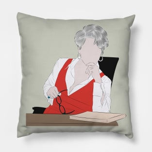 Miranda Priestly - The Devil Wears Prada Pillow