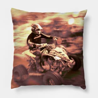 ATV offroad racing Pillow