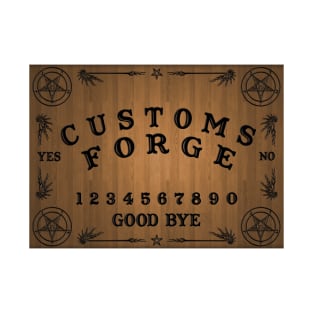 CustomsForge Ouija Board Sticker T-Shirt
