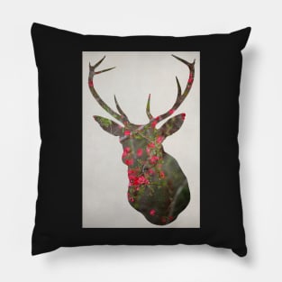 Deer With Quince Pillow