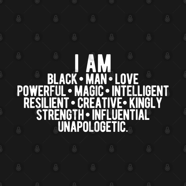 I AM A Strong Black Man | African American by UrbanLifeApparel