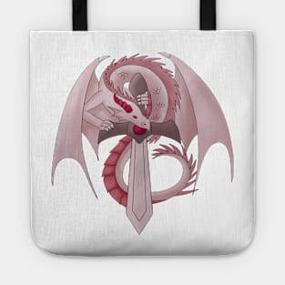 Garnet Sword Dragon Tote