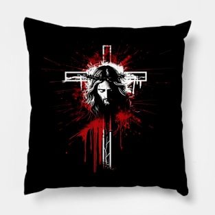 Jesus Cross Pillow