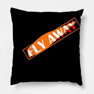 Falcon Bird Fly Away Pillow