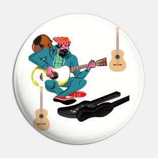 Instrument man Pin