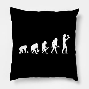 Human Evolution Wine Pillow