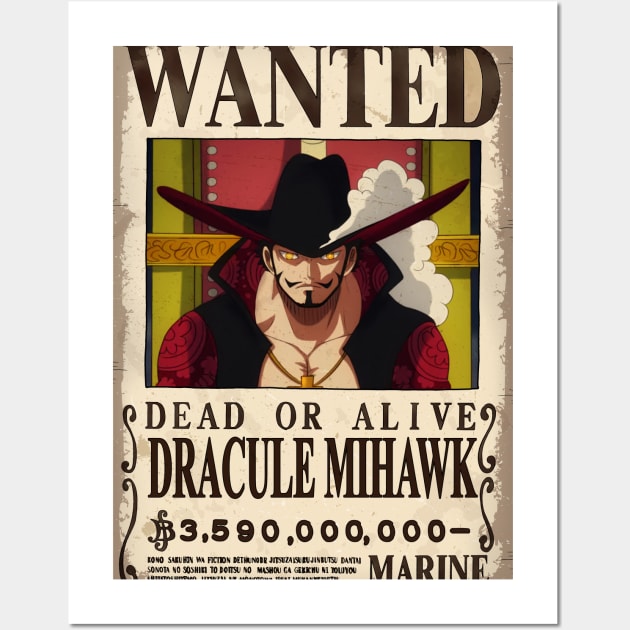 Zoro Bounty Wanted Poster One Piece Tapestry by Anime One Piece