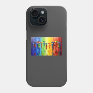 If it rains , then a bright Phone Case