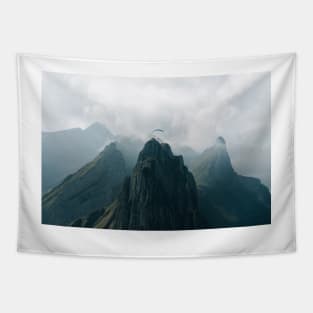 Flying Mountain Explorer - Landscape Photography Tapestry