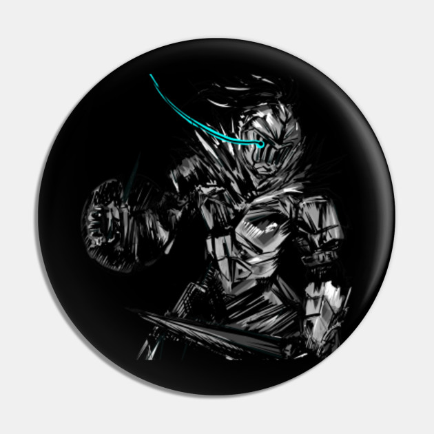 Goblin Slayer, shadow hunter - Goblin Slayer - Pin | TeePublic Goblin Slayer, shadow hunter - Goblin Slayer - Pin | TeePublic