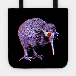 Kiwi Bird Anaglyph Tote