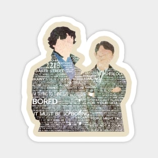 Sherlock Quotes Magnet