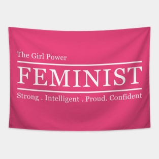 Feminist Girl Power Tapestry