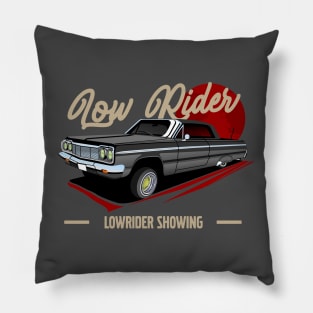 Low Rider Classic Cars Pillow