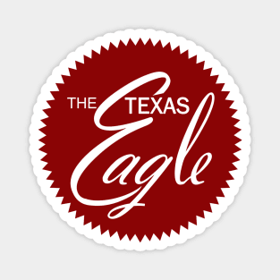 The Texas Eagle Streamliner Train Drumhead Magnet