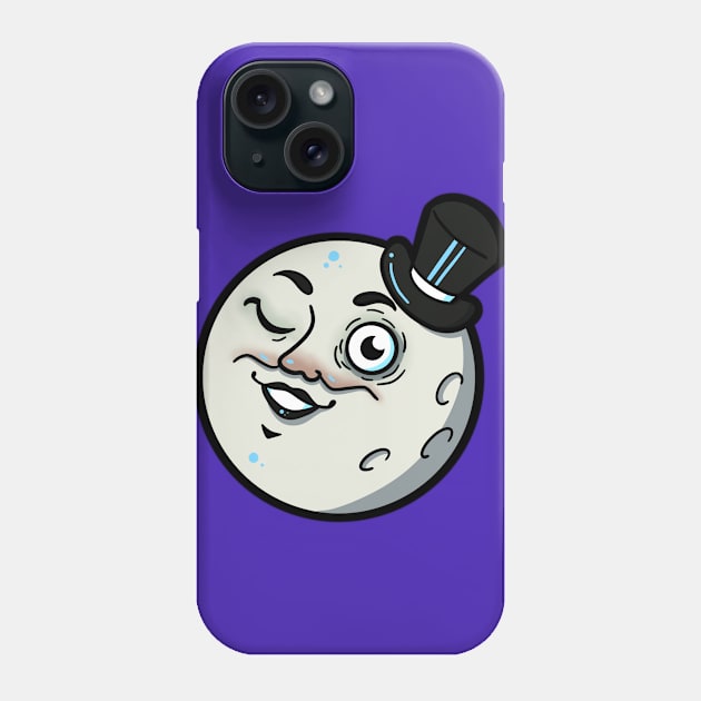 Moon Man Phone Case by Shiftysphynx