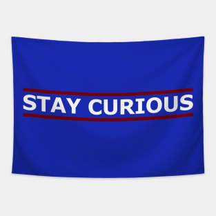 Stay Curious Tapestry