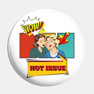 WOW HOT ISSUE Pin