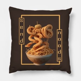 send noods Pillow